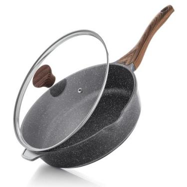 Imagem de Frigideira SENSARTE Antiaderente Deep, frigideira de 30 cm com tampa