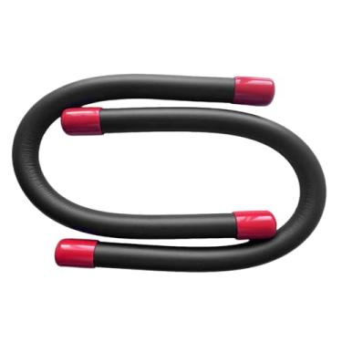 Imagem de simhoa 2 peças de pulseira de peso de pulso elegantes e vestíveis, pesos de perna, pesos de braço para cardio, pilates, corrida, academia e dança, Preto Vermelho