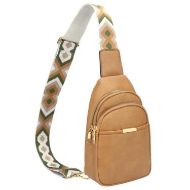 Imagem de Bolsa tipo estilingue KKXIU pequena para mulheres, tiracolo, material 