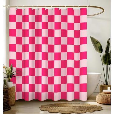 Imagem de Cortina de chuveiro Stanoha Boho Modern Girly Waterproof 180x180cm