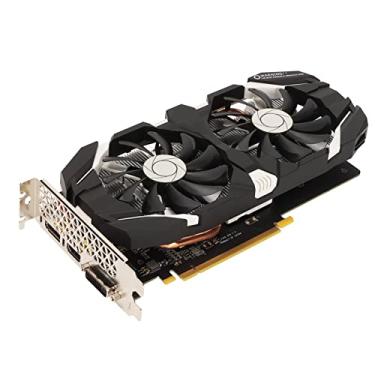 Imagem de Placa Gráfica GPU 192bit Com Ventiladores Duplos 4K HDR 8008MHz Frequência de Memória GDDR5 Placa Gráfica para GTX1060 Placa Gráfica para Jogos de 6GB para 06G P4 6161 KR (GTX