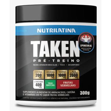 Imagem de PRE-TREINO TAKEN FRUTAS VERMELHAS Nutrilatina 300g