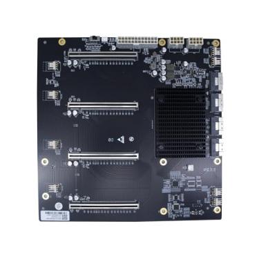 Imagem de Placa adaptadora PCIe 4.0 para SlimSAS (SFF-8654) - 4 compartimentos X16 com 4 portas SFF-8654 (2Up/2Down) - Chip Broadcom PEX88096 Switch - Compatível com Windows/Linux/VMware/Freebsd/Ubuntu