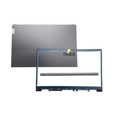 Imagem de Lyinsen Capa de substituição para laptop LCD de 15,6 polegadas, tampa traseira superior com bisel e capa de dobradiça para Lenovo ThinkBook 15 G2 G3 ITL/are/ACL 5CB1B34808 5CB1B34807 5B30S18986 Prata
