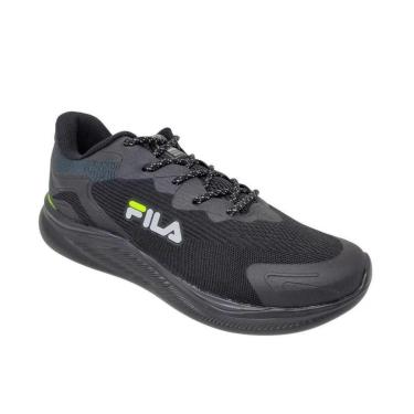 Imagem de Tenis Fila Force Masculino-41 Preto-limao-Masculino