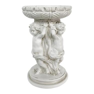 Imagem de FashionCha Vaso de Flores de Anjo, Vaso de Jardim Europeu Exclusivo, Estátua de Pilar Romano para Decoração de Gramado, Quintal E Pátio