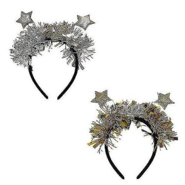 Imagem de Bandanas estrela do ano novo 2021 bandana para adereço de festa - HUOG