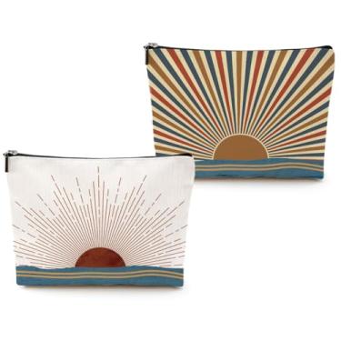 Imagem de CQM Presentes engraçados para mulheres, cristãos, advogados, franceses, boêmios e presentes engraçados para mulheres, presentes de viagem e aniversário, bolsas temáticas de maquiagem e cosméticos