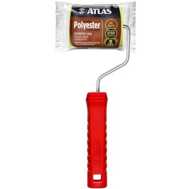 Imagem de Rolo espuma poliester amarelo 5cm atlas - 406/5A - PINCEIS ATLAS