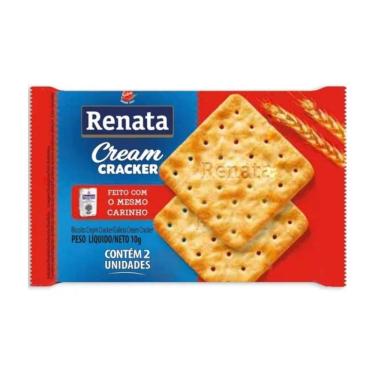 Imagem de Biscoito Renata Cream Cracker Sachê Pacote Com 60 Unidades