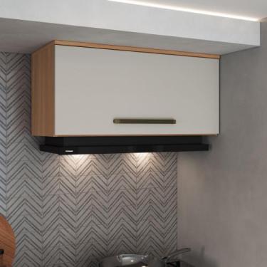 Imagem de Armário Aéreo 80cm 1 Porta Basculante Isabelle - Delmarco Móveis