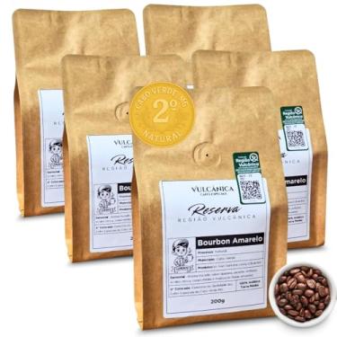 Imagem de Café Bourbon Amarelo Reserva em Grãos 1kg – Vulcânico, Premiado e Aromático