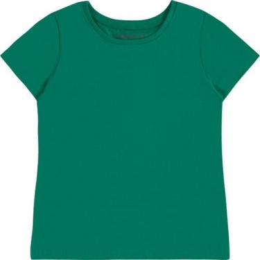 Imagem de Blusa Juvenil Menina Decote Redondo Malwee Kids Ref. 086761, Verde 221