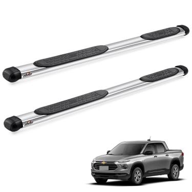 Imagem de Estribo Lateral Montana 2023 a 2025 Oblongo Cromado Keko K1