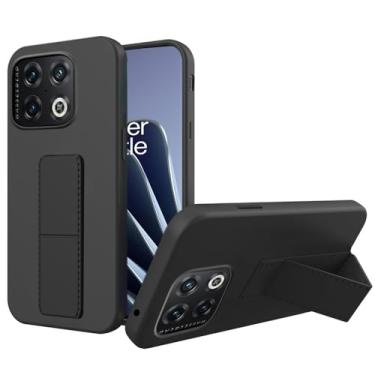 Imagem de Capa de telefone compatível com Oneplus 1+ 10 Pro, capa protetora de silicone TPU Slim Fit à prova de choque para Oneplus 1+ 10 Pro 5G 2022 - preta