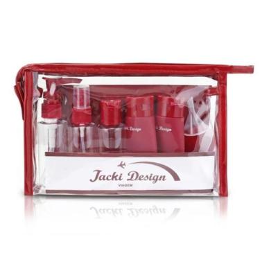 Imagem de Kit de Frascos Viagem Multiuso Porta Shampoo Condicionador Creme Cosmé