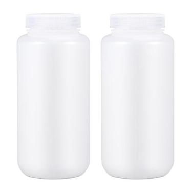 Imagem de Frasco de reagente de laboratório UMETASS 1L (1000mL) HDPE de boca lar