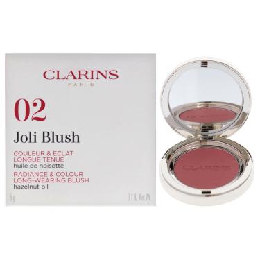 Imagem de Blush Clarins Joli 02 Cheeky Pink para mulheres 3 ml