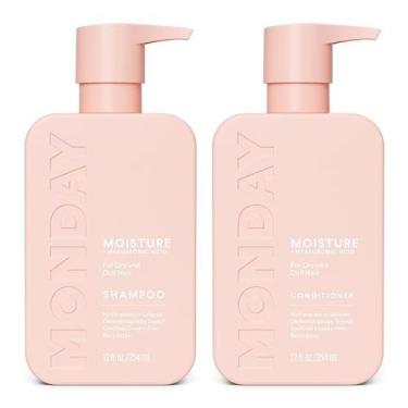 Imagem de Conjunto de Shampoo e Condicionador Moisture da Monday Haircare - Hidr