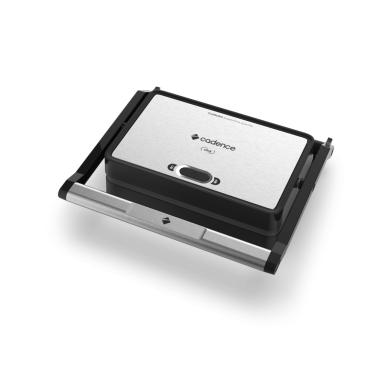 Imagem de Grill Elétrico Cadence GRL200 Click 1200W Chapas Antiaderentes Aço Inox