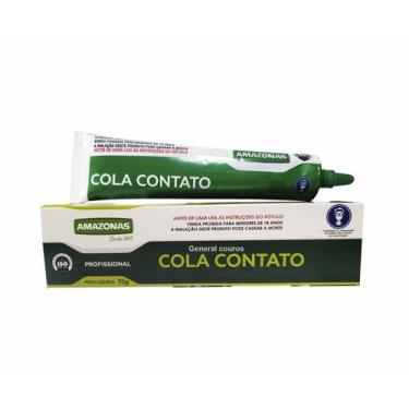 Imagem de cola para sapatos carpete, espumas, amazonas 75g