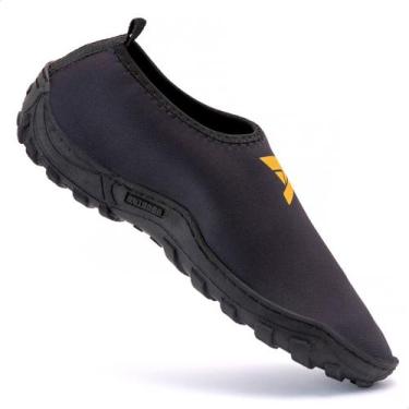 Imagem de Sapatilha Neoprene Aquática Elástico Pesca Praia Náutica Hibrida Mascu