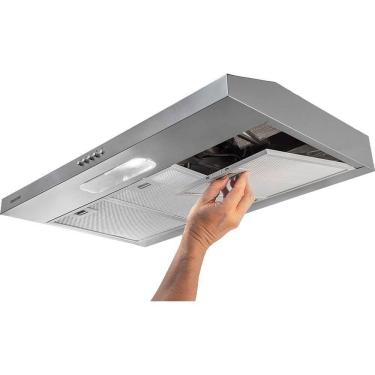 Imagem de Depurador De Ar Suggar 80cm Slim 3 Velocidades DPS181IX Inox 110V