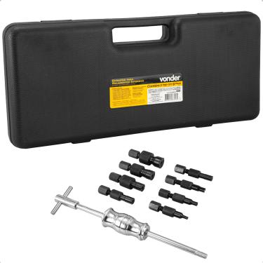 Imagem de Kit Extrator para Rolamento Interno 9 Peças Vonder