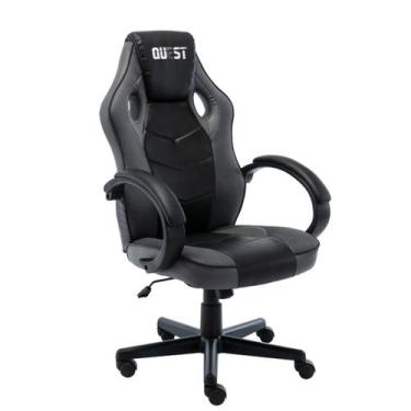 Imagem de Cadeira Gamer Giratória Regulável Quest Fratini - Fratini Móveis