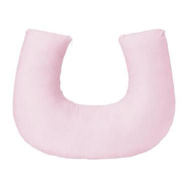 Imagem de Almofada Amamentação Travesseiro Para Amamentar Bebê com Zíper Enxoval