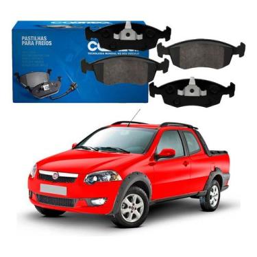 Imagem de Pastilha Freio Dianteira Strada 1.6 2012 A 2015 - Cobreq