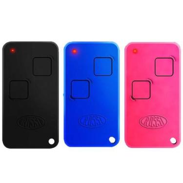 Imagem de 3 Controle Portão Rossi Ntx Preto Azul Rosa 433 Dz Nano Atto Dz3 Dz4 B