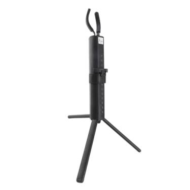 Imagem de RiToEasysports Suporte Dobrável Ajustável para Saxofone, Pernas de Metal, tripé, Resistente a Arranhões, Antiderrapante, Suporte de Exibição para Músicos, Portátil (Suporte para saxofone tenor/alto)