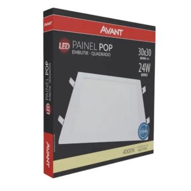 Imagem de Painel Led 24w Embutir Neutro 4000k