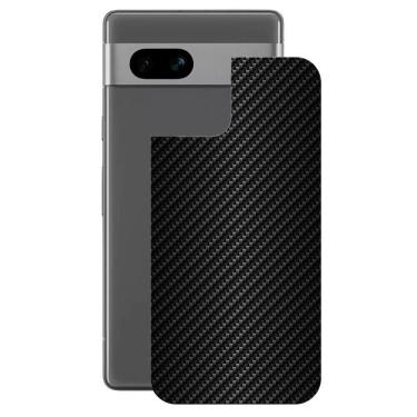 Imagem de Película Para Google Pixel 7a - Traseira De Fibra De Carbono Preta - Gshield