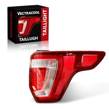 Imagem de Luz traseira direita LED sem ponto cego compatível com Ford Explorer, Explorer Sport 2016-2019, polícia, utilitário interceptor 2016-2019 substituição # FB5Z13404A