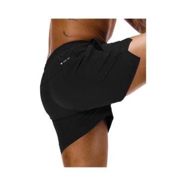 Imagem de Shorts de Corrida Masculino com Secagem Rápida - Bolsos com Zíper e Co