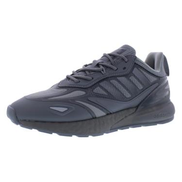 Imagem de adidas Tênis masculino Ninja TimeIn Zx 2K2 com cadarço casual - cinza, Cinza três/Cinza Três/Cinza Três Cinza, 41