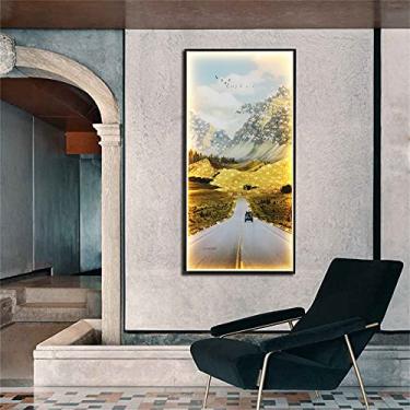 Imagem de Luminária de parede contemporânea para interiores, minimalista e elegante, com efeito mural, ideal para sala de estar, quarto, sala de jantar, escritório, entrada, casa, hotel, corredor e am