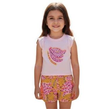 Imagem de Conjunto Feminino Verão Bananas Kely Kety Shorts Soltinho-Feminino