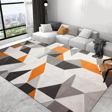 Imagem de Tapetes para sala de estar 160 x 200 cm decoração de sala de estar tapete geométrico nórdico moderno casa leve tapetes luxuosos hall sofá área tapete antiderrapante quarto porta corredor