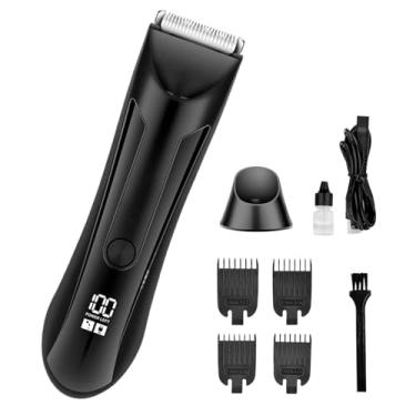 Imagem de Aparador de barba recarregável para homens | Barbeadores elétricos - Ferramenta de barbear de precisão para o pai, viagem, corpo, nariz, bigode, cuidados com o rosto