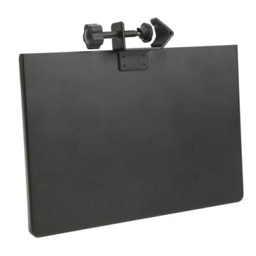 Imagem de Luqeeg Bandeja de Placa de Som Preta de Liga Suporte de Metal Multifuncional Estável para Transmissão Ao Vivo, Feito de Material de para Palco e Sala de Bate