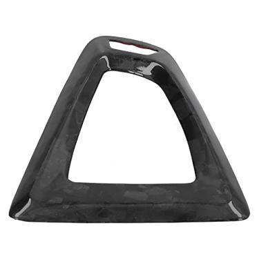 Imagem de aqxreight Tampa de Acabamento Surround de Mudança de Marcha, Substituição de Decoração de Fibra de Carbono Forjada para M3 M4 F80 F82 2014-2019 Fibra LHD Anti-UV Real e F82 Forjado para Substituição