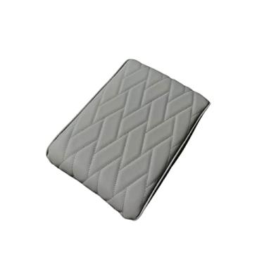 Imagem de HGTRH Capa de console central de 33 x 22 cm para carro, capas universais de console para carros, almofada de apoio de braço de carro de espuma de memória, protetor de proteção de apoio de braço