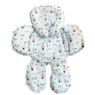 Imagem de Capa de Bebê Conforto Anatomica Acolchoada Ajustável 100% Algodão Chei
