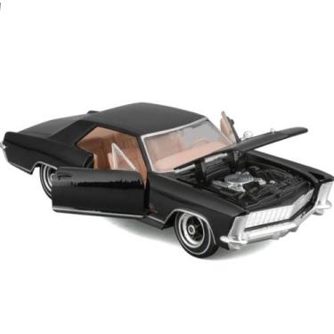 Imagem de Miniatura Carro Buick Riviera (1965) - Preto - 1:26 - Maisto