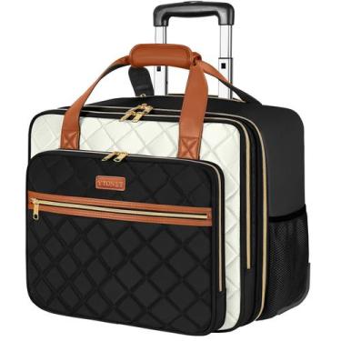 Imagem de Bolso rodante para laptop Ytonet 17.3'' con ruedas para mujer, color n