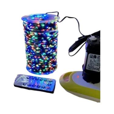 Imagem de Luzes De Cordão LED De 30M 50M Com Plugue EU, Controle Remoto De 8 Mod