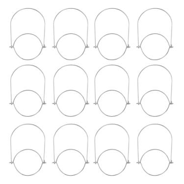 Imagem de DIYEAH 12 peças de ganchos solares de vidro com alça para pendurar garrafas, lanternas solares criativas montadas na parede para jardim, pátio, árvore e decoração de casa